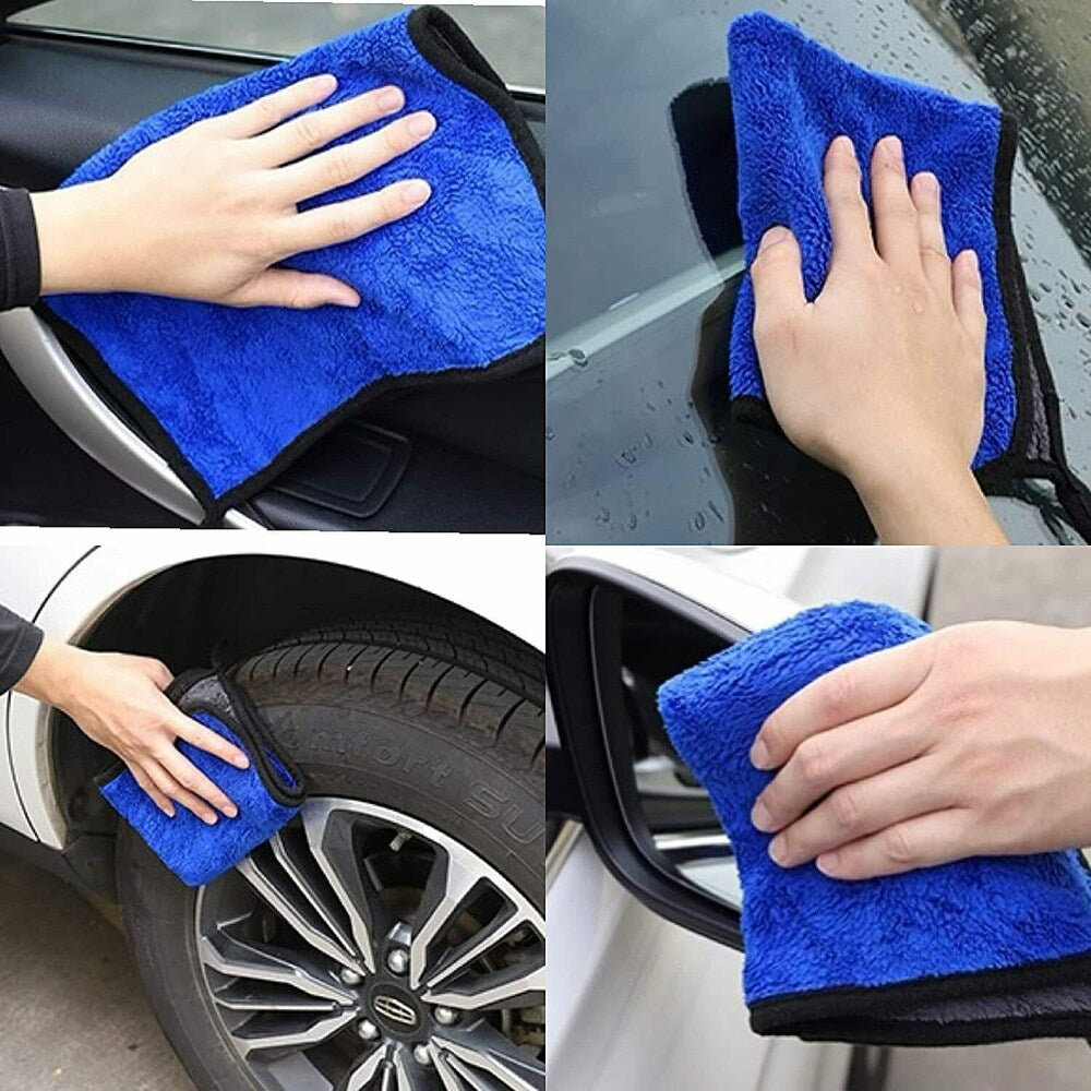 WipeZilla™ 800GSM Premium Microfiber Cloth – Ultra Absorbent, Scratch-Free Cleaning Towel