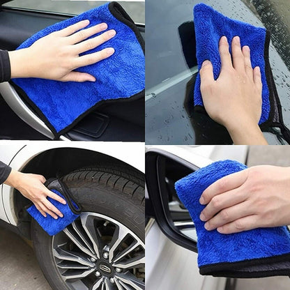 WipeZilla™ 800GSM Premium Microfiber Cloth – Ultra Absorbent, Scratch-Free Cleaning Towel